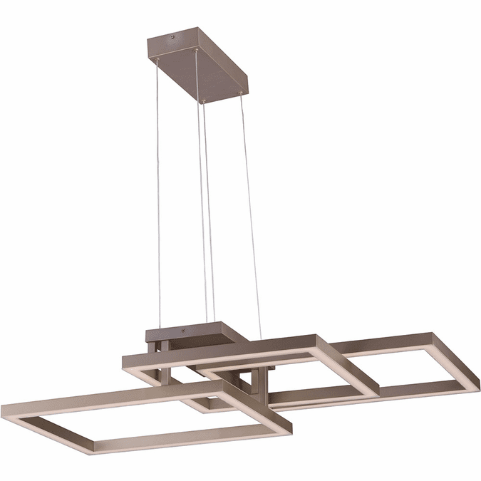 ET2 E21515-CHP Traverse Modern Champagne LED Pendant Hanging Light