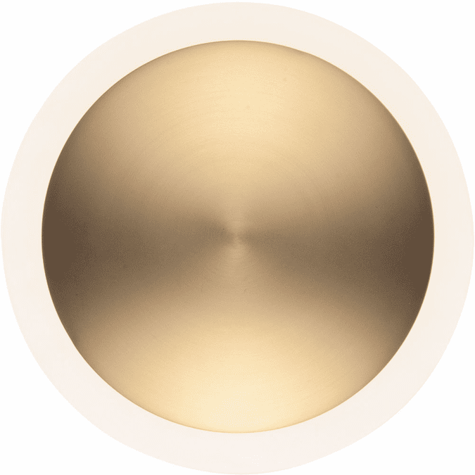 ET2 E21540-90BKGLD Saucer Modern Black / Gold LED Lamp Sconce