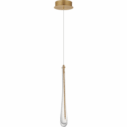 ET2 E24211-118GLD Stillo Modern Gold LED Mini Pendant Light