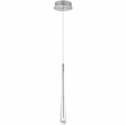 ET2 E24211-122SN Stillo Modern Satin Nickel LED Mini Drop Lighting Fixture