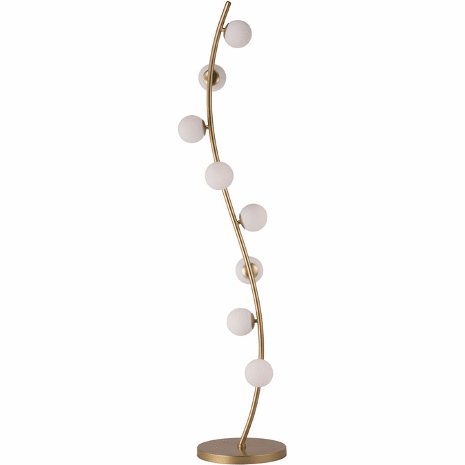 ET2 E24769-11MG Rover Modern Metallic Gold LED Floor Lamp Light