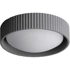 ET2 E25050-GY Souffle Gray LED 10.5" Flush Lighting