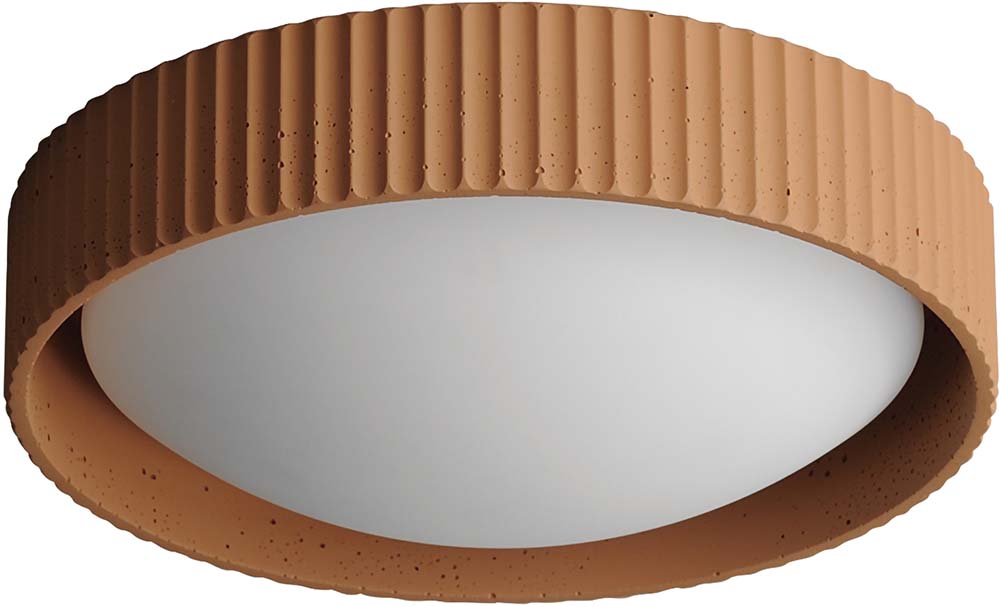 ET2 E25051TRC Souffle Terra Cotta LED 14" Ceiling Lighting Fixture