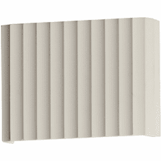ET2 E25171-CHK Delphi Modern Chaulk White LED Wall Light Sconce