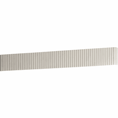ET2 E25174-CHK Delphi Contemporary Chaulk White LED 47.5" Bath Lighting Fixture