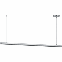 ET2 E26004-90SA Continuum Satin Aluminum LED Kitchen Island Light