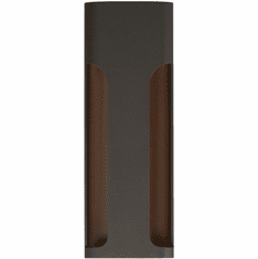 ET2 E30214-ABZ Maglev Modern Architectural Bronze LED 18" Outdoor Wall Light Sconce