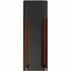 ET2 E30214-BK Maglev Contemporary Black LED 18" Exterior Lighting Sconce
