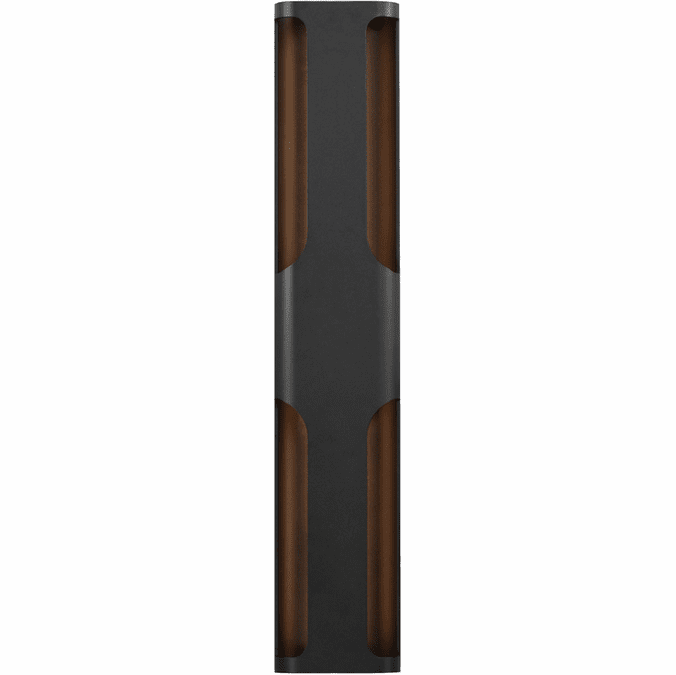 ET2 E30218-BK Maglev Modern Black LED 33" Outdoor Wall Light Sconce