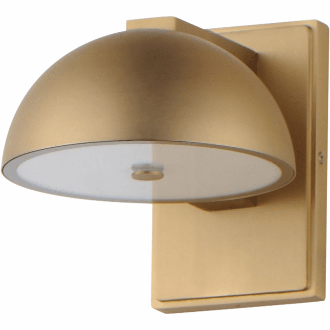 ET2 E30245-GLD Cauldron Modern Gold LED Exterior Wall Lamp - ET-E30245-GLD