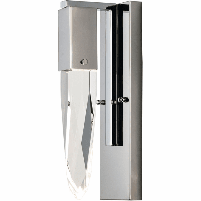 ET2 E31240-20PC Quartz Polished Chrome LED Wall Light Sconce