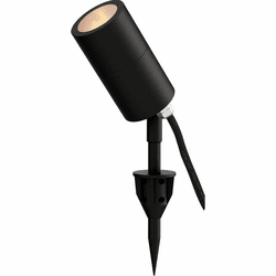 ET2 E41352-BK Alumilux Landscape Modern Black LED Exterior Spot Light