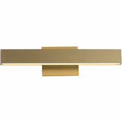 ET2 E42661-SBR Alumilux Sideline Contemporary Satin Brass 18" Bathroom Light Fixture