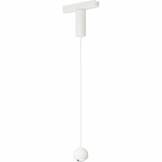 ET2 ETL31251-WT Continuum Contemporary White LED Track Mini Drop Ceiling Light Fixture