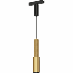 ET2 ETL31622-NAB Continuum Contemporary Natural Aged Brass LED Track Mini Hanging Light