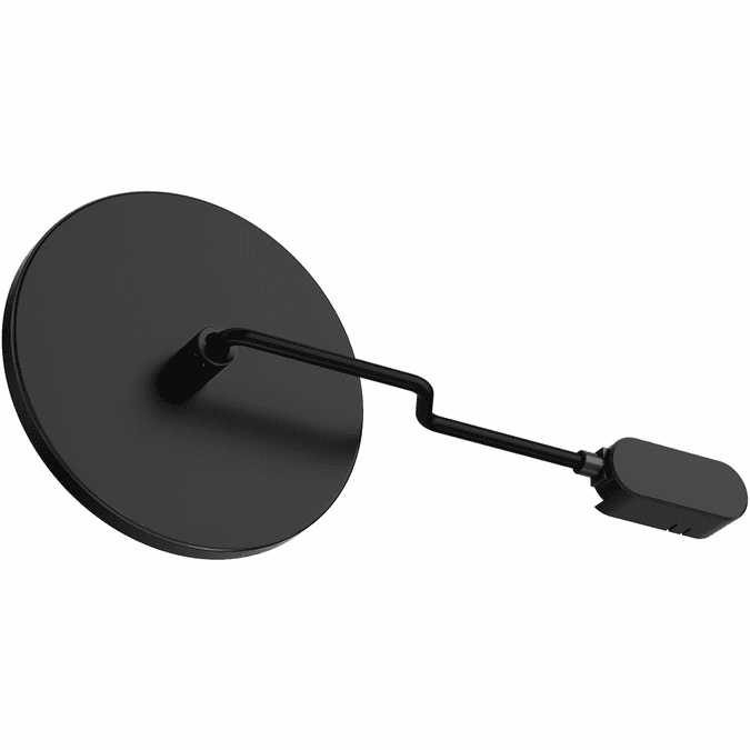 ET2 ETMSC01-BK Continuum Contemporary Black Plug and Cover Plate