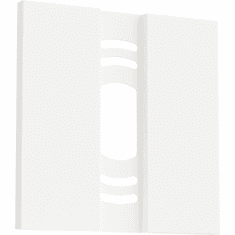 ET2 ETMSC02-WT Continuum Contemporary White Track Cover Plate