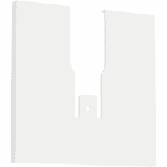 ET2 ETMSC03-WT Continuum Contemporary White Track Cover Plate