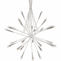 Eurofase 19800-028 Zazu Modern Chrome Chandelier Light