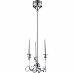 Eurofase 26345-017 Candela Modern Chrome Halogen Mini Chandelier Light