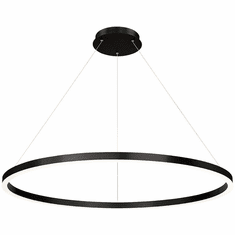 Eurofase 31472-021 Spunto Modern Matte Black LED 47" Pendant Light