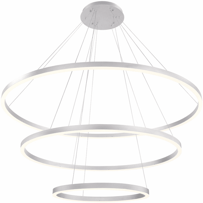 Eurofase 31474-016 Spunto Contemporary Silver LED Pendant Lamp