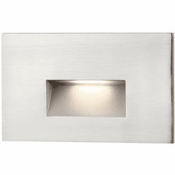 Eurofase 36046-010 Contemporary Brushed Nickel LED Outdoor Step Lighting