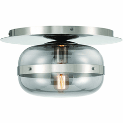 Eurofase 37086-024 Nottingham Modern Nickel 10" Flush Lighting
