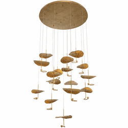 Eurofase 41907-016 Lagatto Modern Bronze LED Multi Ceiling Pendant Light