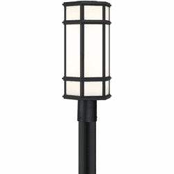 Eurofase 42690-016 Mont Contemporary Satin Black LED Outdoor Lamp Post Light Fixture