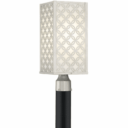 Eurofase 42700-025 Clover Aged Silver LED Exterior Lamp Post Light
