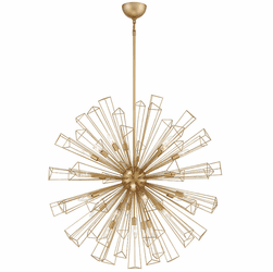 Eurofase 43864-024 Dendelio Contemporary Gold Sphere Chandelier Light