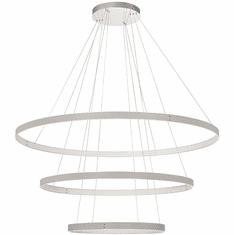Eurofase 43900-039 Verdura Modern Grey / White LED Round Multi Hanging Lamp