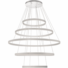 Eurofase 43901-036 Verdura Modern Grey / White LED Tiered Multi Lighting Pendant