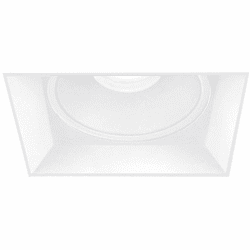 Eurofase 45360-015 Midway Modern White LED Square 2 Inch Trimless Fixed Down Lighting