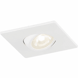 Eurofase 45365-010 Midway Modern White LED Square 2 Inch Mini Gimbal Down Lighting