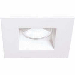 Eurofase 45371-011 Midway Modern White LED Square 3.5 Inch Fixed Recessed Light