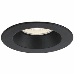 Eurofase 45378-027 Midway Modern Black LED Round 6 Inch Fixed Recessed Light