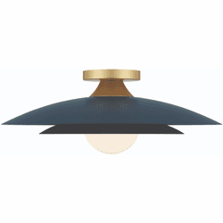 Eurofase 46815-026 Welsh Modern Blue LED Flush Mount Lighting Fixture