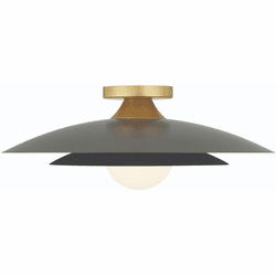 Eurofase 46815-033 Welsh Modern Gray LED Ceiling Light Fixture