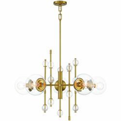 Eurofase 47221-017 Traiton Modern Gold Chandelier Lamp