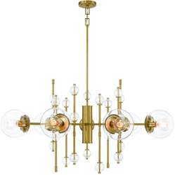 Eurofase 47222-014 Traiton Modern Gold Chandelier Lighting