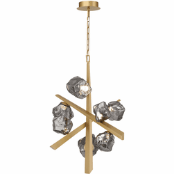 Eurofase 47234-017 Thorah Modern Gold LED Chandelier Lighting