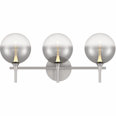Eurofase 48914-024 Iissa Modern Nickel LED 3-Light Bathroom Sconce Lighting