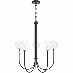 Eurofase 48923-019 Iissa Contemporary Black LED Chandelier Light
