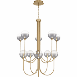 Eurofase 48925-020 Iissa Modern Gold LED Chandelier Light