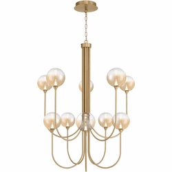 Eurofase 48925-036 Iissa Modern Gold LED Chandelier Lamp