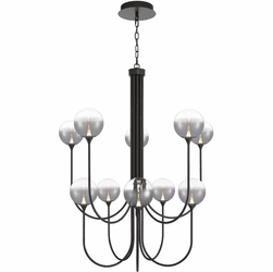 Eurofase 48926-027 Iissa Modern Black LED Chandelier Lighting