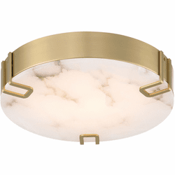 Eurofase 48958-011 Noga Contemporary Gold LED 16" Flush Mount Lighting