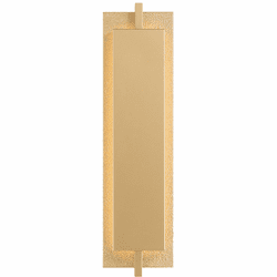 Eurofase 48961-011 Tribek Modern Gold LED 21" Outdoor Wall Light Sconce